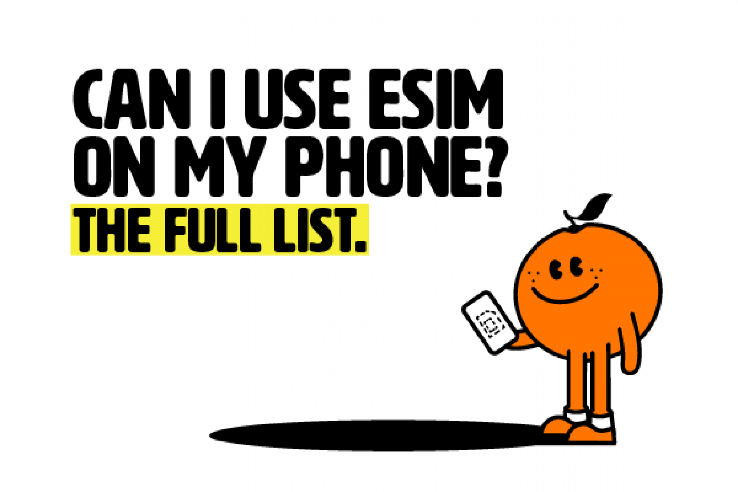 Can I use eSIM on my phone? The full list. Can I use eSIM on my phone? The full list.